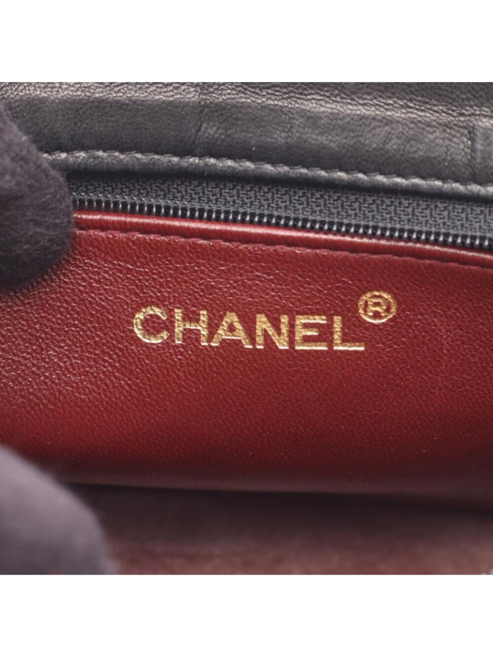 Chanel Handbag Quilted Black Lambskin Chain Bag - Picture 4 of 14